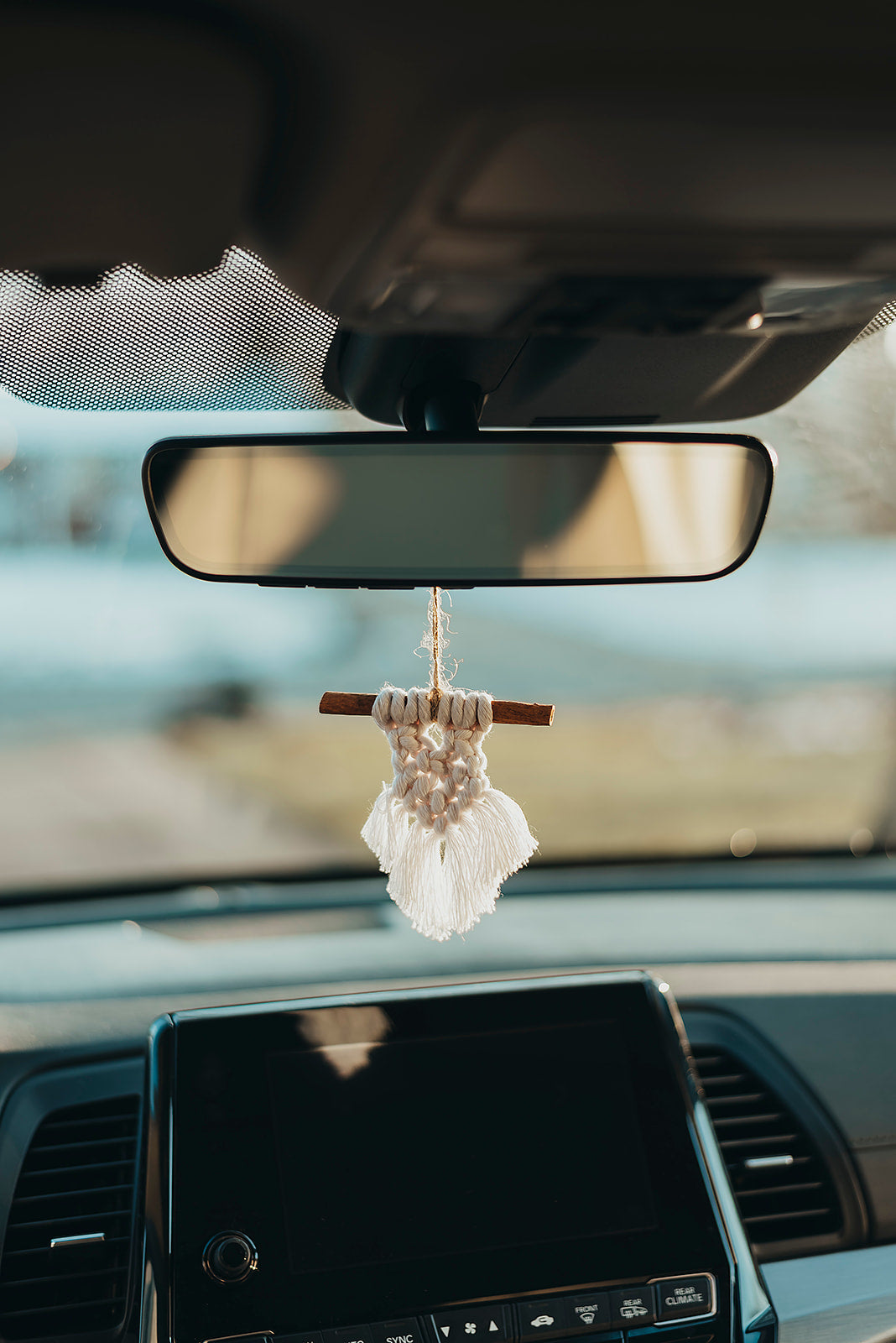 Macrame Essential Oil Car Diffuser & Christmas Ornament