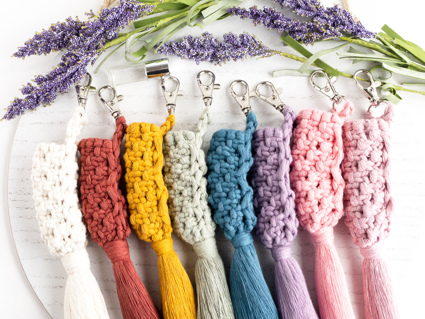 Essential Oil Roller Bottle Keychain