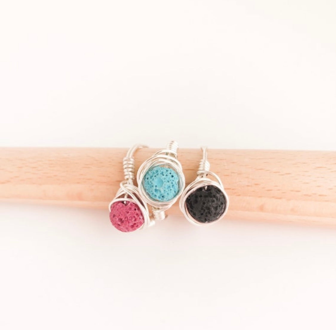 Essential Oil Diffuser Ring (Pink, Green, & Aqua)