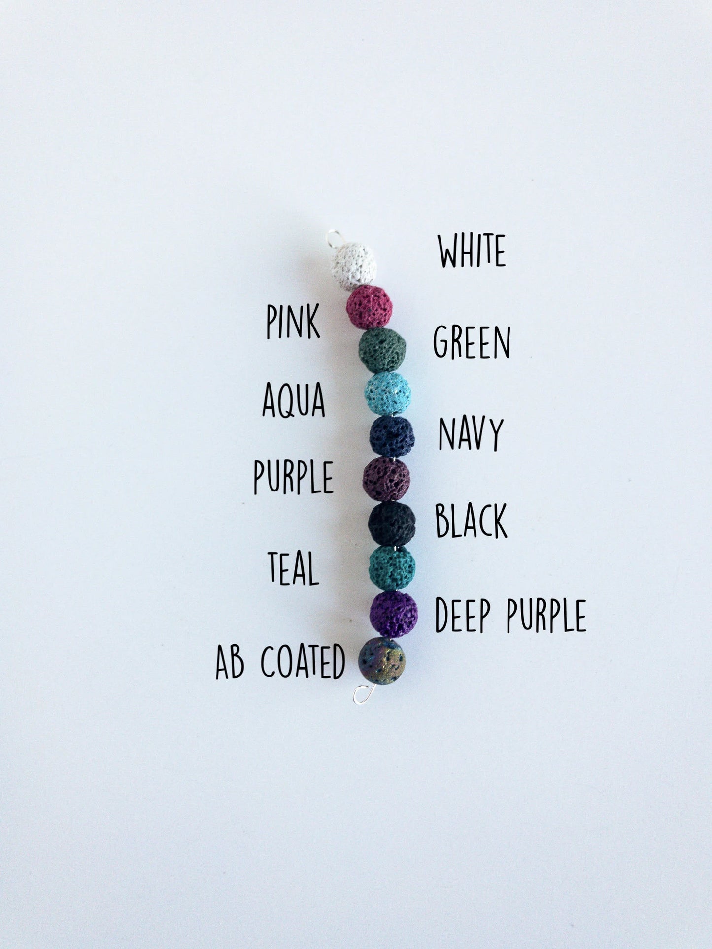 Lotus & Lava Rock Essential Oil Diffuser Necklace