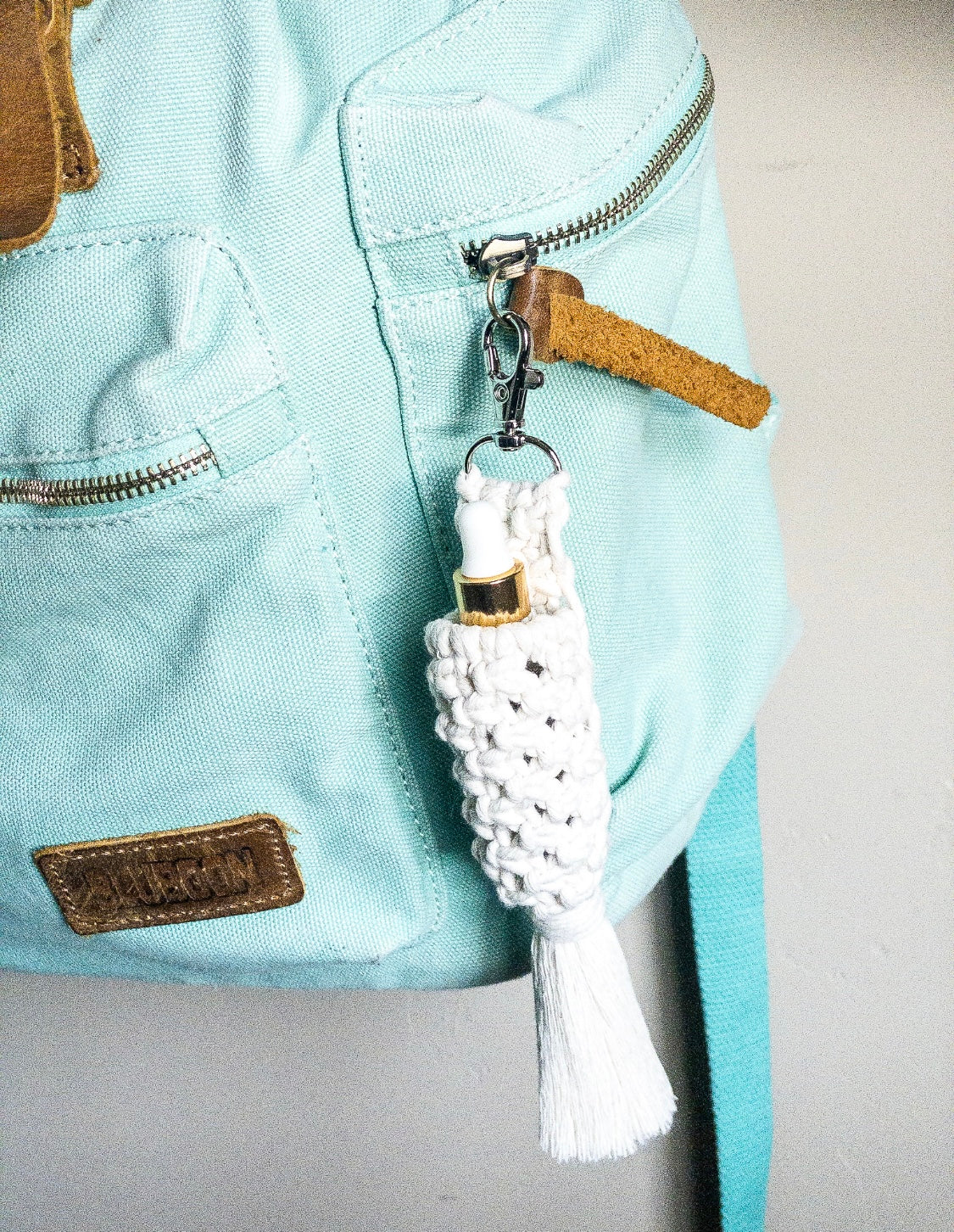 Essential Oil Roller Bottle Keychain