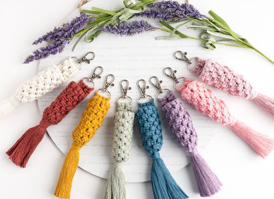 Essential Oil Roller Bottle Keychain