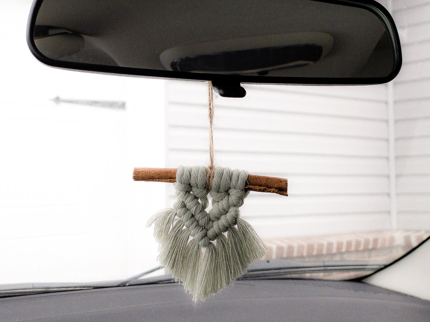 Macrame Essential Oil Car Diffuser & Christmas Ornament