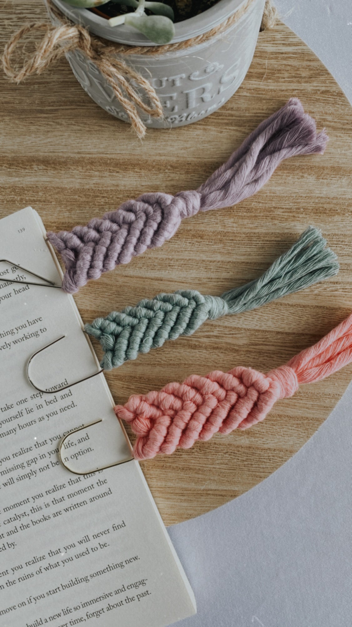 Macrame Bookmark