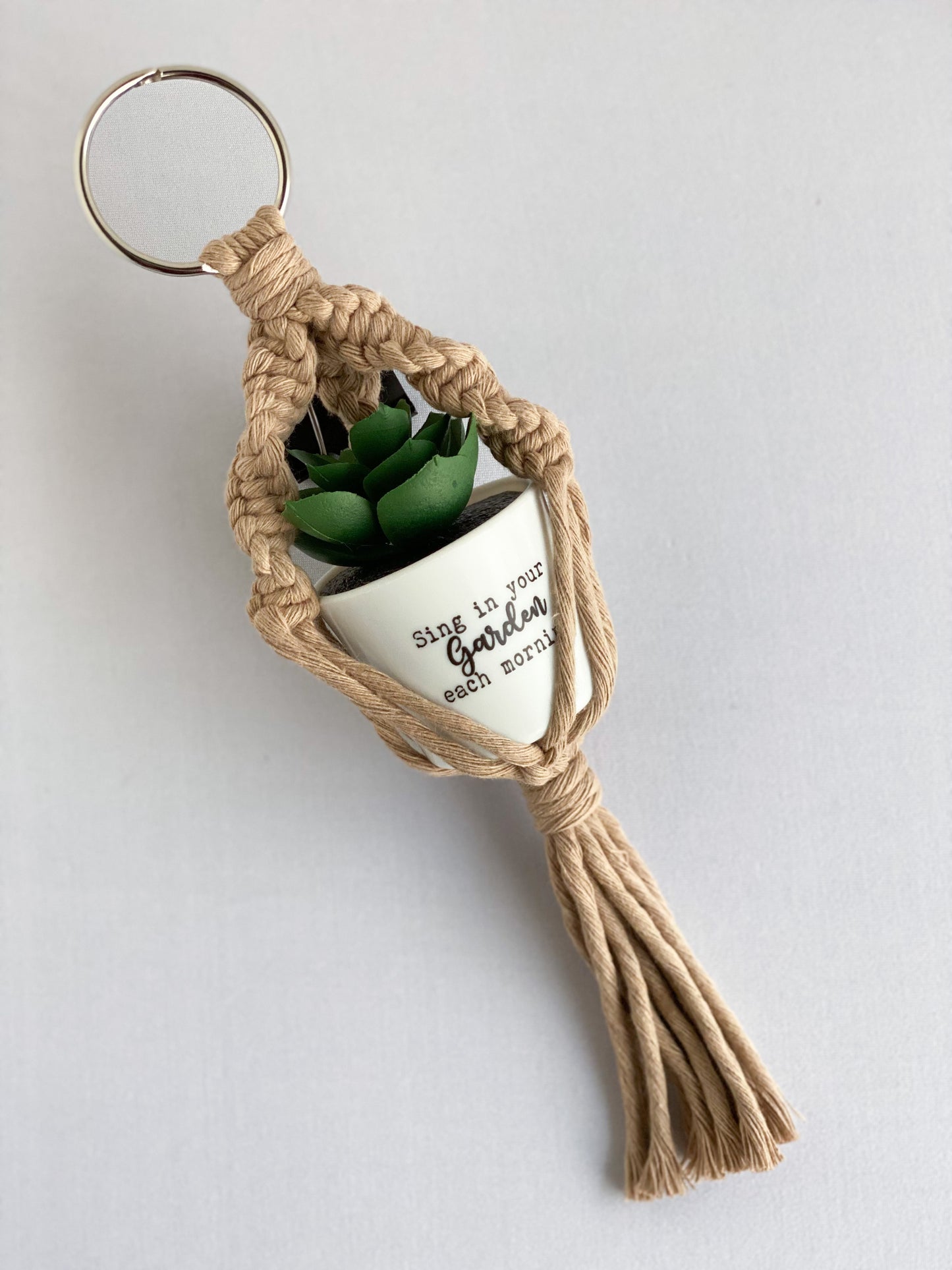 Macrame Car Plant Hanger